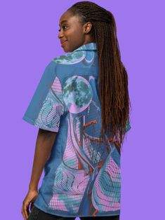 Cosmic Basketball Art Hawaiian Shirt Moon Sporty Streetwear Button Down Shirt Oversized Graphic All Over Print Button up Vaporwave Clothes - Etsy Slovakia Vaporwave Fashion, Sporty Streetwear, Basketball Art, Athleisure Wear, Urban Fashion