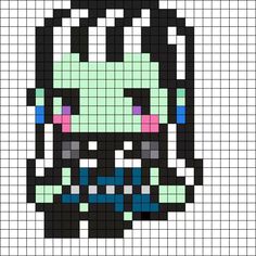 an image of a pixel art style character from the video game overwatching me