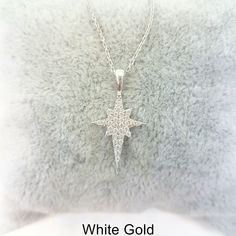 - North Star pendant necklace is made with high quality 14K real solid gold including the chain. - North Star necklace has decorated with white zirconia stones. - This charm, dainty , delicate and trendy north star necklace has been artfully designed for timeless fashion. - You receive north star jewelry in a beautiful and free gift box. - Free shipping (Arrive within 4 business days to USA and Canada ( 1 day for production+3 days for shipment)) - This 14K solid gold north star necklace is a per North Star Pendant, Millennial Fashion, Snowflake Bracelet, North Star Necklace, Star Necklace Gold, Artfully Designed, Star Pendant Necklace, Dainty Gold Necklace, Gold Heart Necklace