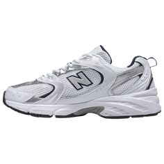 New Balance 530 | Foot Locker Nb Sneakers, Campus Adidas, Sneaker New Balance, Zapatillas New Balance, Retro Running Shoes, Couple Running, New Balance White, Modern Tech, Dad Sneakers