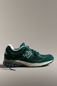 Suede, mesh upper ABZORB insole Stability web sole Tie styling Imported | 2002 Premium Sneakers by New Balance in Green, Women's, Size: Us 5.5/eu 37.5, Mesh/Suede at Anthropologie New Balance 2002, Tie Styling, Studded Sneakers, Vintage Sneakers, Athletic Gear, Brown Sneakers, New Balance Sneakers, Tie Styles, Latest Sneakers