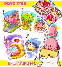 the card game poyo star is now available