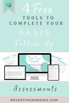 four free tools to complete your oasis follow - up