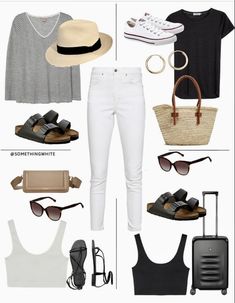 Outfits Primavera Verano, Airplane Outfits, Classy Yet Trendy, Capsule Wardrobe Outfits, Preppy Summer Outfits, Pieces Of Clothing, Summer Capsule Wardrobe, Wardrobe Outfits