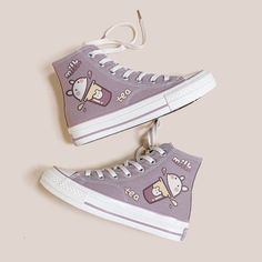 Japanese Korean Fashion, Boba Milk Tea, Boba Milk, Kawaii Shoes, Cute Sneakers, Bunny Designs, Bunny Print, Canvas Shoes Women, Printed Canvas