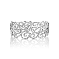 The PALMER 7.48 Carat Diamond Bangle Bracelet features Round DIAMONDS brilliants weighing a total of approximately 7.48 carats, set in 14K White Gold.Style:DiamondsDiamond Size: 7.48 CaratsDiamond Shape: Round Brilliant Cut SettingMetal: 14 Karat White GoldMetal Weight: 35.35 GramsTotal Carat Weight: 7.48 CaratsClasp: Box catch with hidden safety Argentium Silver Jewelry, Diamond Bangle Bracelet, Diamond Bangles Bracelet, Argentium Silver, Diamond Bangle, Brilliant Diamond, White Sapphire, Round Brilliant Cut, Gold Style