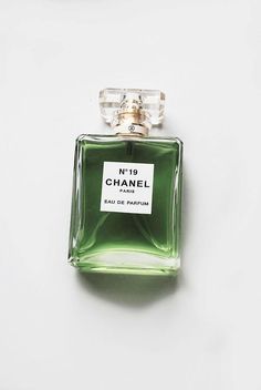 a bottle of chanel n'19 eau de parfum