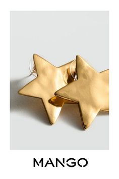 Take advantage of the best discount of the year with Black Friday, Pattern star, Metallic press stud fastening Star Jewellery, Stars Earrings, Star Earrings Stud, Earrings Stud, Press Studs, Star Earrings, Earrings Gold, Metallica, Women's Earrings