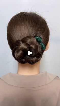 64K views · 8K reactions | Beautiful hair bun #hairstyle #hairart #hairtutorial #instagood #instagramreels #hairideas #braidstyle #instagram #hairstylist #hairbun | Epic Stylee