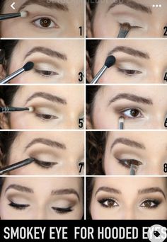 4th Makeup, Makeup Hooded Eyes, Makeup For Hooded Eyes, Makeup For Hooded Eyelids, Eye Makeup For Hooded Eyes, Hooded Eye Makeup Tutorial, Hooded Eyelids, Mekap Mata, Witch Makeup