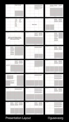 Grid Design Layout, Booklet Layout, Architecture Portfolio Layout, Editorial Design Layout, Page Layout Design, Portfolio Design Layout