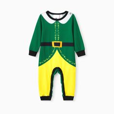 Get ready for game day! This cozy and stylish matching NFL-themed elf pajama set is perfect for festive indoor occasions.
* Product features: Matching NFL-themed elf pajama set. 
* Fabric characteristics: Flame retardant. 
* Piece of product: 1 pajama set or 1 jumpsuit. 
* Neckline: Contrasting ribbed collar. 
* Sleeves: Color-blocked ribbed cuffs. 
* Style: Featuring a fun and unique elf design. 
* Fit: Comfortable and true to size. 
* Length: Full-length pants and long-sleeve shirt. Matching Pajama Set, Elf Pajamas, Elf Family, Elf Design, Comfy Blouse, Christmas Cosplay, Family Matching Christmas, Matching Pajama, Baby Size Chart