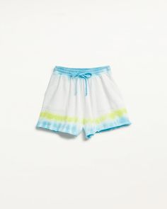 Topaz Splash Casual Tie Dye Shorts With Elastic Waistband, Casual Tie-dye Shorts, Casual Tie-dye Shorts With Relaxed Fit, Casual Tie Dye Shorts, Casual Relaxed Fit Tie Dye Shorts, Casual Tie Dye Relaxed Fit Shorts, Casual Tie Dye Shorts With Relaxed Fit, Casual Tie-dye Shorts For Spring, Summer Cotton Tie-dye Shorts