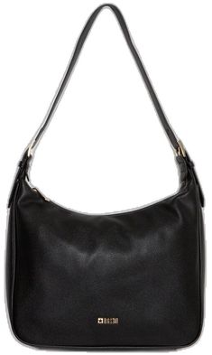 Sleek Formal Hobo Bag, Fall Textured Leather Hobo Bag, Elegant Evening Hobo Bag With Zipper Closure, Evening Hobo Bag With Double Handle, Chic Fall Textured Leather Hobo Bag, Chic Textured Leather Hobo Bag For Fall, Hobo Bag With Adjustable Strap For Work, Adjustable Strap Hobo Bag For Work, Textured Leather Shoulder Bag For Fall