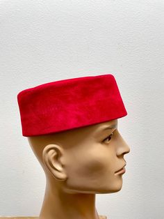 Igbo Cap, Traditional Cap, Igbo Nze Cap, Traditional Cap, Nigerian Cap, African Hat, Africa Kufi Hat, African Cap, African Wedding Hat New Size : 22.5 inches Red Baseball Cap As Gift, Red Baseball Cap For Gift, Red Baseball Cap Gift, Red Short Brim Hat As Gift, Adjustable Red Felt Cap, Red Classic Flat Cap, Classic Red Flat Cap, Red Mini Cap Hats As Gifts, Traditional Red Cap Costume Headpiece