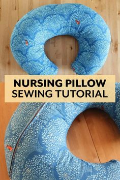 the nursing pillow sewing pattern is easy to make