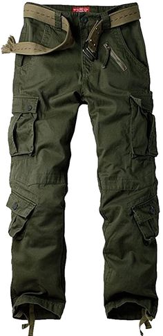 Amazon.com: BDU - Pantalones tipo militar casuales de algodón, camuflaje, tácticos, combate salvaje, uniforme de combate de la armada (ACU), resistentes al desgarro, con 8 bolsillos de carga, tiro caído, Verde ejército: Clothing Camo Pants Men, Cargo Pants Baggy, Military Cargo Pants, Combat Pants, Casual Cargo Pants, Mens Work Pants, Military Pants, Army Camo