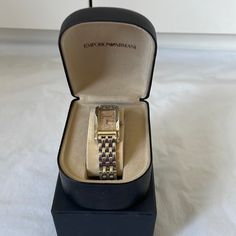 Emporio Armani Women’s Watch In Silver/Light Pink One Size. New. Adjustable. Smoke Free Home. Fast Shipping. Nwb Elegant Rectangular Analog Jewelry And Watches, Elegant Evening Analog Watch, Designer Automatic Watches As Gift, Timeless Analog Jewelry And Watches As Gift, Elegant Silver Watch Accessories With Stainless Steel Clasp, White Gold Watch With Rectangular Dial For Gift, Elegant White Gold Watch Accessories With Stainless Steel Clasp, Designer Gold Jewelry And Watches As A Gift, Designer Gold Jewelry And Watches For Gifts