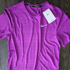 New With Tag Men Sportswear Running Shirts Various Sizes Availables S , M , L , Xl Casual Purple Top For Running, Moisture-wicking Purple Tops For Running, Purple Moisture-wicking Tops For Running, Men Sportswear, Shirts Nike, Nike Purple, Running Shirts, Mens Sportswear, Man Running