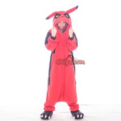 Pokemon Kigurumi, Deadpool Halloween, Dinosaur Onesie, Adult Onesies, Pokemon Costumes, Black Onesie, Onesie Costumes, Halloween Onesie, The Bad Guys