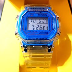 Nwt Invicta Digital Watch.Sky Blue And Clear Case. Translucent Band. Blue Wear-resistant Watches With Round Dial, Blue Wear-resistant Watches, Blue Casual Watch With Round Dial, Casual Blue Watch With Round Dial, Casual Blue Watches With Round Dial, Casual Blue Watch With Stopwatch, Blue Digital Watch With Stopwatch And Round Dial, Mens Invicta Watches, Punisher Marvel