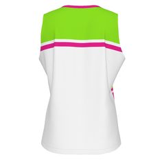 Our Dinking Diva - Hot Pink - White - Women's Pickleball Sport Tank Top by Dizzy Pickle is lightweight and fit for comfortable everyday play; It can be matched with other Dizzy Pickle shorts, leggings, and skorts! A great option for partner play! Fabric: Jersey(95% polyester and 5% spandex) Regular fit Comfort sports tank tops Care Instruction: machine-wash cold with similar colors, do not bleach, tumble dry low, do not iron, do not dry clean Size Guide inch S M L XL 2XL 3XL 4XL 5XL Length 23.8 Green Sleeveless Sweat-resistant Activewear, Green Sleeveless Activewear With 4-way Stretch, Pink Compressive Sleeveless Activewear, Pink Moisture-wicking Tank Top For Sportswear, Sporty Green T-shirt For Pickleball, Sport Tank, Toddler Accessories, Sport Tank Tops, Pet Holiday