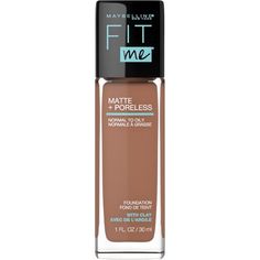 Looking for the perfect foundation fit? Maybelline New Yorks Fit Me Matte and Poreless Liquid Foundation is all about fitting your skin tone and texture. Ideal for normal to oily skin types, the matte foundations ultra-lightweight formula features flexible micro-powders to control shine and blur pores throughout the day. With its medium coverage, the liquid foundation leaves a natural finish on the skin that is never flat or cakey. The oil-free mattifying foundation is available in 40 shadesour Best Drugstore Foundation, Fit Me Matte And Poreless, New York Fits, Lightweight Foundation, Drugstore Foundation, Oil Free Foundation, Maybelline Makeup, How To Apply Foundation, Foundation Makeup