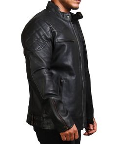 Black Classic Motorcycle Genuine Leather Jacket Embrace timeless sophistication with the AlexGear black biker jacket, an outerwear designed especially for those who seek classic styles. A must-have outerwear for all our biker enthusiasts, this black jacket is bound to become your most loved possession due to its minimalist design paired with unmatched functionality. We know how much you value durable outerwear as your companion on your journey, and for this reason, we have specially crafted this Black Biker Jacket, Biker Leather Jacket, Classic Motorcycle, Biker Leather, Genuine Leather Jackets, Classic Motorcycles, David Beckham, Black Leather Jacket, Leather Jacket Men