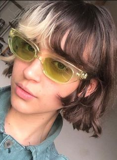 Claire Pommet, Bob Color, Curly Short Hair, Curly Short, Hair Dye Ideas, Haircuts For Curly Hair, Pretty Hair Color, Hairdos For Short Hair, Dye My Hair