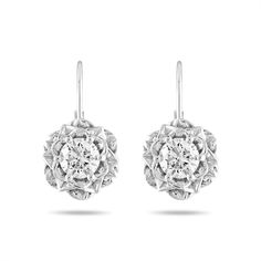 "HERE IS MY NEW MODEL ROSE FLOWER UNQUIE EARRINGS 14K White Gold or Black Gold Vintage Style Fine Black Polish ! GIA Certified Bright White Color & Clean Natural Diamonds Shape - Round Cut - Very Good Color - E Carat - 1.00ct Clarity - SI2 Measurement - 5.00mm TOTAL 1.00 CARAT RETAIL PRICE IS OVER $6,000.00 !! COMES WITH $5,000.00 CERTIFIED APPRAISAL !! HANDCRAFTED IN THE USA Why you should buy from Garo Celik Thank you for taking the time to view my Etsy listings! All items are painstakingly ha Elegant Flower-shaped Diamond Earrings With Prong Setting, Elegant Flower Shaped Diamond Earrings With Prong Setting, Luxury Brilliant Cut Flower Earrings For Formal Occasions, Luxury Flower Earrings With Brilliant Cut For Formal Occasions, Luxury Flower Earrings With Brilliant Cut For Formal Events, Fine Jewelry Bridal Earrings With Flower Shape, Formal Fine Jewelry White Gold Flower Earrings, Formal White Gold Flower Earrings Fine Jewelry, Formal Bridal Flower Shaped Fine Earrings