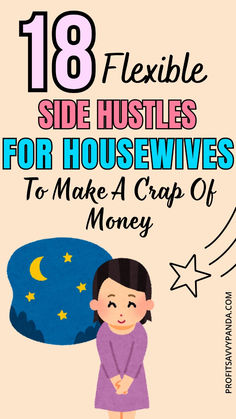 Bored at home as a housewife or stay at home Mom? Take a look at these best jobs for housewives that pay well and allow you to work at home as your own boss. Work At Home Jobs For Moms, Stay At Home Mom Jobs Online, Easy Stay At Home Jobs, Side Jobs For Stay At Home Moms, Side Hustles For Stay At Home Mom, Mom Jobs From Home, How To Make Money As A Stay At Home Mom, Stay At Home Jobs For Moms, Stay At Home Mom Side Hustle