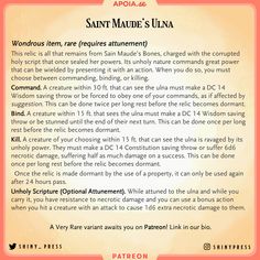 the back cover of saint made's luna, with instructions for how to use it