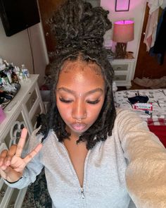 Locs Beads, 4c Natural Hairstyles Short, Y2k Hairstyles, Dreads Girl, Braids Hairstyles Pictures, Dyed Hair Inspiration, Protective Hairstyles Braids