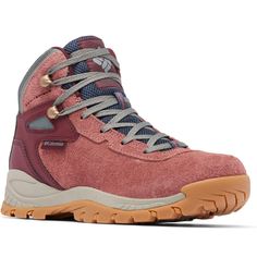 Columbia New Women's Newton Ridge Bc Hiking Shoe Size 11 Beetroot/Sedona Sage New Outdoor Walking Shoes With Boost Midsole, Low-top Hiking Boots For Walking, Twd Rick Grimes, Twd Rick, Hiking Shoes For Women, Shoes Colorful, Best Hiking Boots, Columbia Shoes, Op Logo