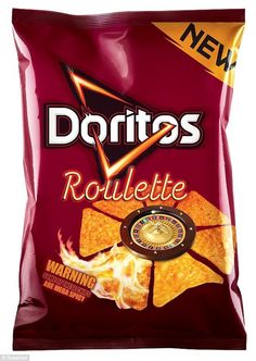 doritos rollette tortilla chips are being sold for $ 3 99