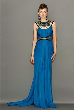 Egyptian Inspired Fashion, Marchesa Bridal, Grecian Gown, Egypt Fashion, Egyptian Inspired, Greco Roman, 2011 Fashion