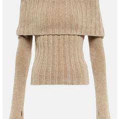 Brand New With Tags! Perfect Sweater For Fall And Winter! Sadly Did Not Fit Me! Feel Free To Ask Any Questions Size 38, I Believe Is A Medium Jacquemus Top, Fashion Png, Sleeveless Knit Top, Floral Shirt Dress, Winter Fits, Knitted Top, Baddie Hairstyles, Fashion Baby, Ribbed Knit Sweater