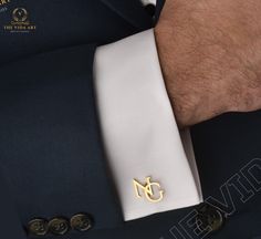 Make a lasting impression with these stylish and personalized cufflinks! They make perfect gifts for weddings, anniversaries, birthdays, or even as a special "Thank You"! Perfect Gift For Dad.Groomsmen Gift, Birthday Gift for Him, Anniversary Gift. A timeless and classic gift, these personalized cufflinks are expertly crafted from the finest stainless steel. They feature a custom engraving of your choice of name or initials. Each cufflink is unique to you, making this the perfect gift for that s Personalized Cufflinks For Father's Day Formal, Elegant Personalized Jewelry For Groom, Classic Customizable Cufflinks For Formal Occasions, Customizable Cufflinks For Formal Occasions On Father's Day, Elegant Customizable Cufflinks For Formal Occasions, Classic Customizable Formal Cufflinks, Elegant Customizable Gold Cufflinks, Elegant Gold Customizable Cufflinks, Best Man Proposal