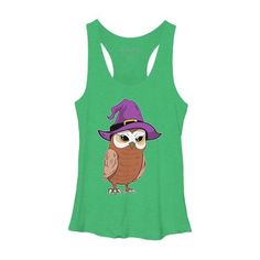 Channel your inner artist with the Owl Witch premium ring spun cotton graphic Women's racerback tank top created by thebeardstudio for Design By Humans. It's time to add a pop of color, a splash of humor, and a whole lot of creativity to your day with apparel designed by one of our global artists. We're here to help you find that perfect you style! Go all owl-t this Halloween with this cute design! Owl Witch, Halloween Tank Top, Whimsical Owl, Witch Design, Graphic Tank Tops, Witch Halloween, Halloween T Shirt, Halloween Witch, Apparel Design