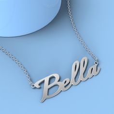 Bella name necklace Rose Gold Custom Necklace, Personalized Gifts For Her/Him Add something extra special to your jewelry box with Name Necklace Official engravable necklaces.
									The Bella's name necklace with little heart unique gifts Rose Gold is best gifts for Bella. Name Necklace Official provides affordable engravable jewelry that won't 
									break the bank. In addition, these pieces make for very thoughtful and appreciated gifts for friends and family. 
									And whether valen White Gold Name Necklace Custom Name Gift, Custom Name White Gold Necklace For Personalized Gift, Personalized White Gold Necklace With Custom Name, Custom Name White Gold Necklace Gift, Mother's Day White Gold Name Necklaces, Silver Name Necklace For Personalized Gift, Personalized Silver Name Necklace, White Gold Mother's Day Name Necklace, Custom Name White Gold Necklaces For Mother's Day