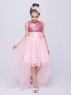 Only $36.9, Cheap Flower Girl Dresses Lime Green High Low Tulle Flower Girl Dress With Sequins Top #QX-067 at #GemGrace. View more special Flower Girl Dresses,Cheap Flower Girl Dresses now? GemGrace is a solution for those who want to buy delicate gowns with affordable prices. Free world-wide shipping, 2018 new arrivals, shop now! Spring Pink Princess Dress With Sequins, Delicate Gown, Tulle Flower Girl Dress, Sequins Top, Cheap Flower Girl Dresses, Dress With Sequins, Tulle Flower Girl, Tulle Flowers, Special Flowers