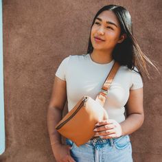 The City Leather Sling Bag is designed to move with you through every day, effortlessly. Wear it crossbody in the front to keep your essentials secure and accessible on your commute. Shift it to your waist when you’re biking around the city. Or sling it casually over one shoulder when you’re heading out for a coffee. Premium veg-tanned sheep leather 10" wide and 7" tall Handcrafted and hand-stitched Hidden, full-length zip pocket on the back for phone, passport, wallet, or small valuables Adjust Everyday Crossbody Belt Bag With Zipper, Versatile Everyday Crossbody Belt Bag, Everyday Crossbody Chest Bag With Cell Phone Pocket, Urban Crossbody Chest Bag For Daily Use, Everyday Brown Chest Bag With Anti-theft Pocket, Brown Chest Bag With Anti-theft Pocket For Everyday Use, Versatile Commuting Chest Bag With Cell Phone Pocket, Versatile Chest Bag For Commuting With Cell Phone Pocket, Versatile Chest Bag With Cell Phone Pocket For Commuting