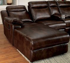 two recliners sitting next to each other in a living room