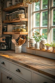 home decor, kitchen decor, granny kitchens kitchen ideas, grannycore kitchens, cottagecore kitchens, kitchen inspiration Cottagecore Kitchens, Cottagecore Kitchen, Cottage Kitchens, Decor Minimalist, Dream House Decor, Rustic Kitchen