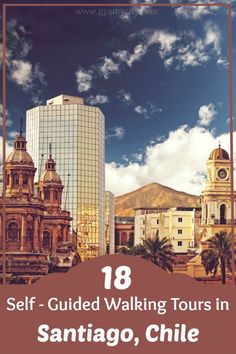 Follow these 18 expert designed self-guided walking tours in Santiago, Chile to explore the city on foot at your own pace. Each walk comes with a detailed tour map and together they are the perfect Santioago city guide for your trip. London Big Ben, Bolivia Travel, Vina Del Mar, Chile Travel, Holiday Places, At Your Own Pace, Your Own Pace, Santiago Chile