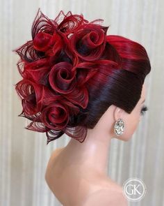 Fantasy Hair, Hair Creations, Haircut Hairstyle, Hair Up Styles, Hair Shows, Fancy Hairstyles, Hairdo For Long Hair, Creative Hairstyles