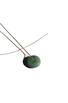 Button — Green jade pendant necklace Minimalist Jade Round Pendant Necklace, Jade Pendant Necklace, Everyday Necklace, Silver Box, Chain Gold, Green Necklace, Jade Pendant, Green Jade, Vintage Bracelets