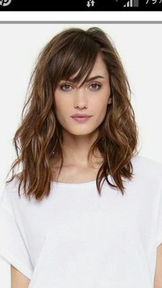 Coupe carré long Fall Haircut, Ideas Haircut, Shag Haircuts, Hair Affair, Shag Haircut, Long Fringes, Hair Color And Cut, Mid Length Hair, Slow Life