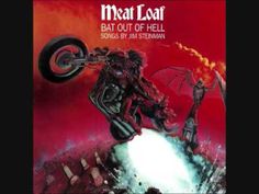 the cover art for meat loaf's bat out of hell song by jon stein