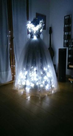 Wedding Dresses With Lights, Dress With Fairy Lights, Led Light Dress, Light In The Box Clothes, Dress With Lights, Light In The Box Dresses, Glowing Dress